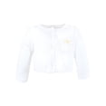 thumbnail image 5 of Hudson Baby Infant and Toddler Girls Cotton Dress and Cardigan Set, Blue Lemons, 5T, 5 of 5