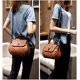 thumbnail image 4 of Bolsos Bolso de piel Bolsos de mujer Bolso Saddle Marrón, 4 of 5