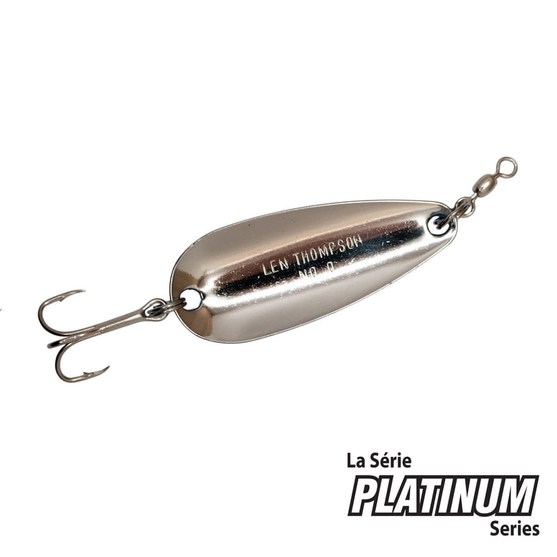 Len Thompson Fishing Lure – 1PFT – Platinum Series Fire Tiger – 3/4oz
