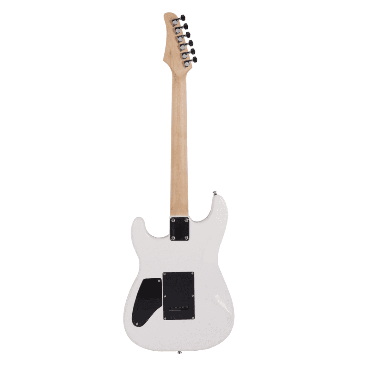 Hassch Electric Guitar with Big Bag, Beginner Kit with Strap, Plectrums and Power Cord, Blue & White