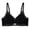 Black, variant on Womens Bras No Underwire Adjustable Straps Cutout Breathable Bralette Comfortable Daily Support Bras