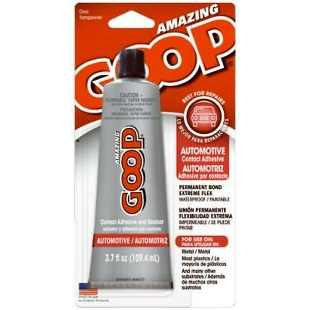 3.7 OZ Tube Automotive Goop Sealant For The CarInside and Out 2PK
