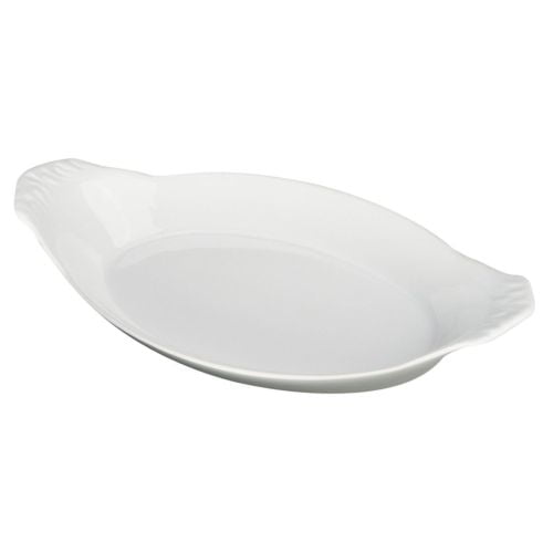 BIA Cordon Bleu 8 oz Oval Au Gratin | Flared Handles