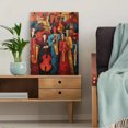 thumbnail image 5 of Jazz Band Abstract Canvas Print Wall Decor for Living Room Bedroom Dining Room Office Music Studio, 5 of 8