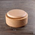 thumbnail image 4 of Wooden Music Box Rotating Round Base Diy Art Crafts For Christmas Decorative Ornaments, 4 of 5