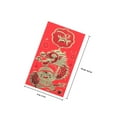 thumbnail image 6 of BESTYASH 6Pcs Chinese New Year Red Envelopes Lucky Money Bags Year of Dragon for Weddings and Birthdays, 6 of 8