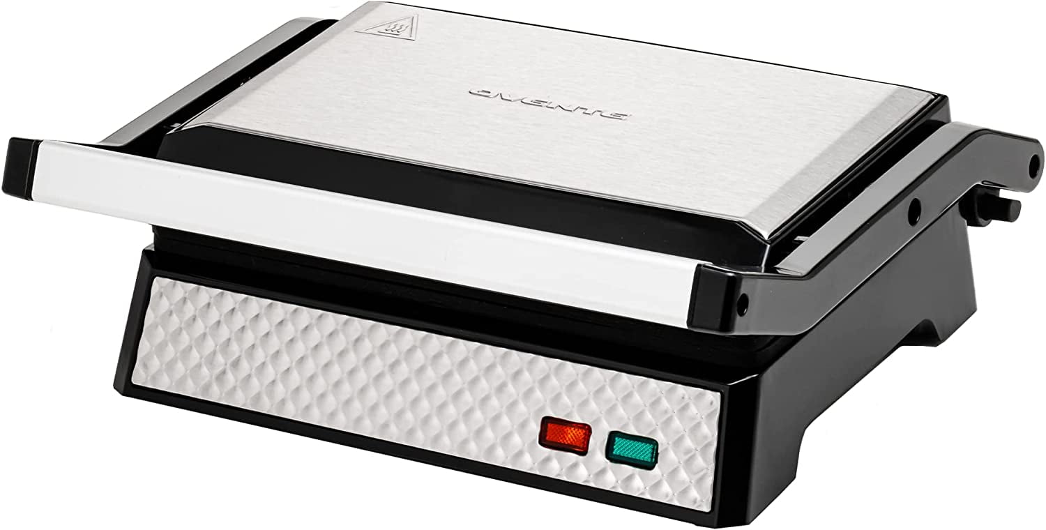 OVENTE Electric Indoor Panini Press Grill and Sandwich Maker with Non ...
