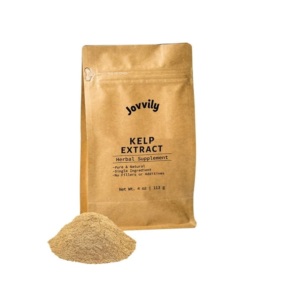Jovvily Kelp Extract Powder - 4 oz - Superfood - No Additives - Always Pure