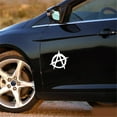 thumbnail image 4 of Huanledash Anarchy Symbol Car-Styling Truck Body Window Decals Reflective Sticker Decor, 4 of 8