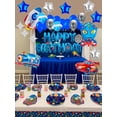 thumbnail image 3 of Set De Globos Decorativos Metalicos VIMI Para Cumpleaños Sorpresa Happy Birthday Modelo Car, 3 of 12