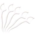 thumbnail image 1 of CARBONLIKE 100 Uds. Selecciones de hilo dental blanco Selecciones de hilo dental limpio Tootpicks Hilo dental para el cuidado bucal, 1 of 2