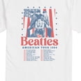 thumbnail image 3 of The Beatles - American Tour 1964 Tour Dates - Men's Short Sleeve Graphic T-Shirt, 3 of 6