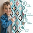 thumbnail image 3 of Blackout Kids Curtains,Boho Bohemia Geometric Line Art Childrens Insulated Curtains Set Of 2,Bedroom Essentials,Toddler Room Decor 42"x54"(106x137cm), 3 of 4