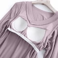 thumbnail image 4 of Ailaofu Women's Casual Modal Pullover Sweatshirts V Neck Comfort Active T-Shirt Tops, 4 of 4