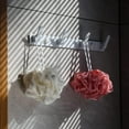thumbnail image 2 of ABPETE 4 Hooks White Wall Mounted Towel Hooks for Bathrooms and Coat Racks, 2 of 18