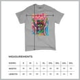 thumbnail image 5 of Tee Hunt Dean Russo Cosmic Trash Panda T-Shirt Funny Weird Hippie Men's Tee, Gray, Small, 5 of 5