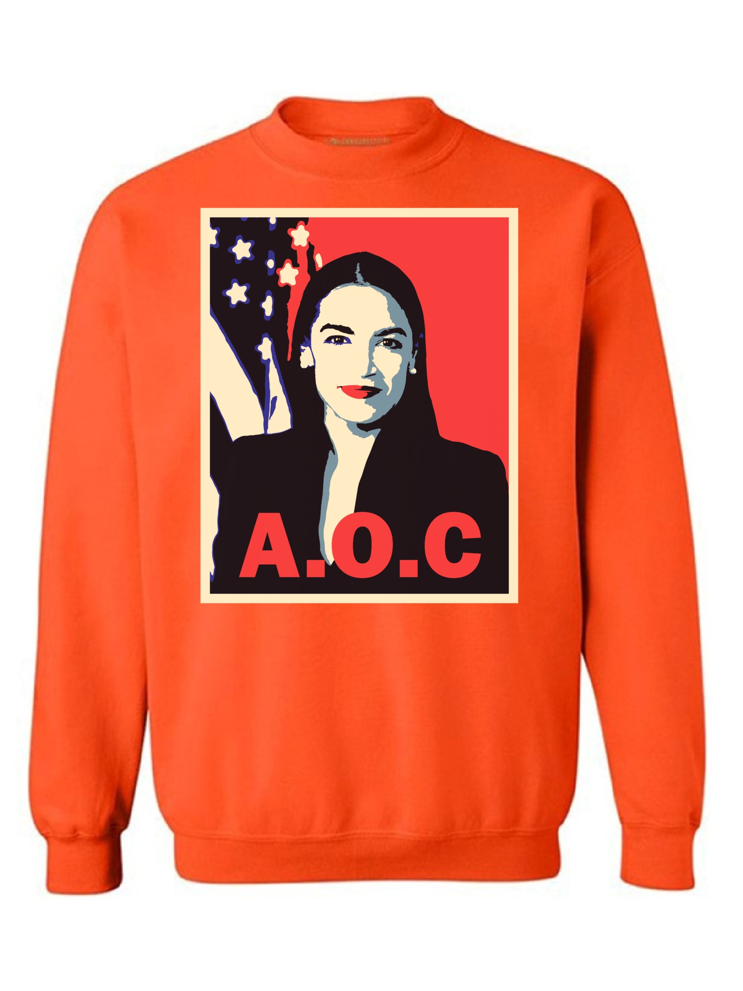 Ocasio Sweatshirt Patriotic Sweatshirt 
