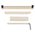 thumbnail image 1 of Guitar Saddle Replacement, Guitar Nut Saddle Kit Stylish Robust Decorative White Bone With Adjustment Shaft For Music Class, 1 of 8