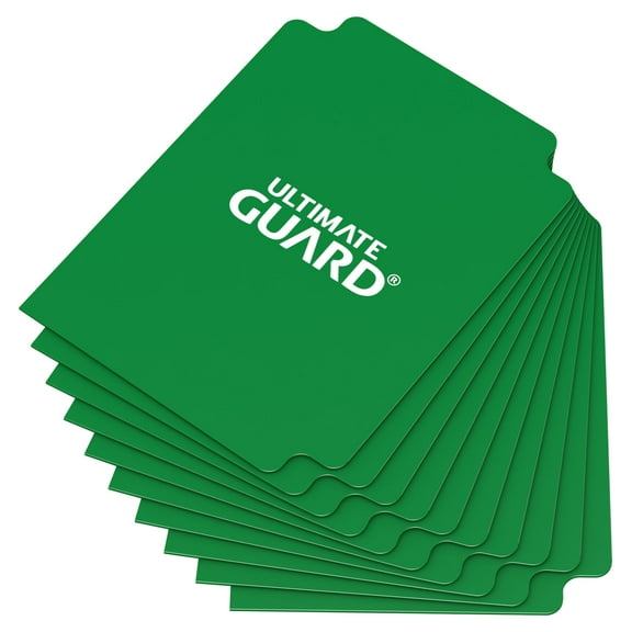 Ultimate Guard Green Card Dividers (10) Standard Size Individual Pack