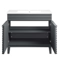 thumbnail image 4 of Modway Render 36" Bathroom Vanity in Gray White, 4 of 9