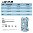 thumbnail image 5 of Goofa Cute Dog Printed Men's Sleeveless T-Shirt - Athletic Gym Workout Tank Top for Men - Moisture-Wicking, UPF 30+ Quick-Dry Muscle Tee-3X-Large, 5 of 8