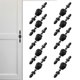 thumbnail image 1 of Rawiri 10 tiradores negros para puertas de gabinete, muebles de cocina, herrajes para armarios, pomos y tiradores para cajones de tocador, 1 of 6
