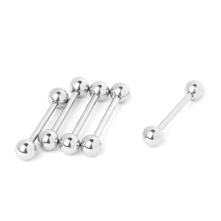 Segolike 10pcs 316L Stainless Steel Barbell Bar 14G
