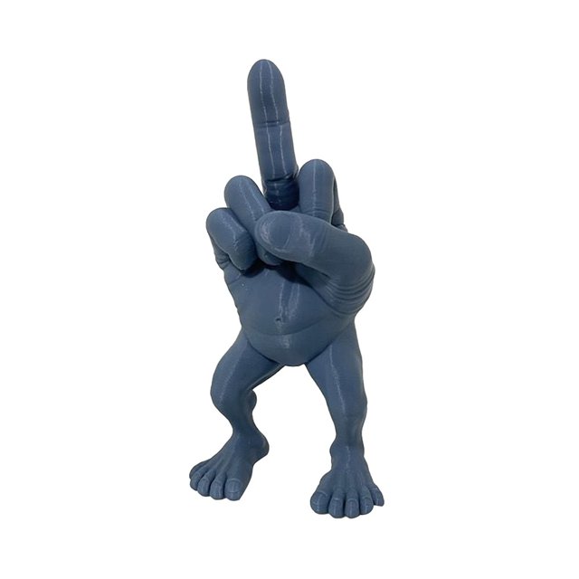 Escultura Dedo Figura Con Patas Resina Regalo para Amigos