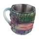 thumbnail image 2 of Taza de resina con forma de libro pintado en 3D, novedosa, ligera, regalo, versátil, para café Estilo B, 2 of 9