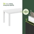 thumbnail image 6 of Furinno Classic Simple Coffee Table for Living Room in White, 6 of 9