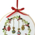 thumbnail image 2 of Embroidery Starter , Stamped Pattern Embroidering Material Hoops , Home Decoration Decor Gift Making s Accessories Strawberry, 2 of 4