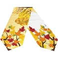 thumbnail image 2 of Coolnut Rectangle Cloth Table Runner, Fallen Leaves On The Grass Table Cover 13"x70"for Wedding Birthday Holiday, 2 of 5