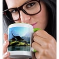 thumbnail image 2 of 3dRose, When Dinosaurs Roamed The Earth, 11oz Two-Tone Green Mug, 2 of 7
