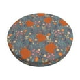 thumbnail image 2 of Lsque Floral Squirrel Round Bar chair cushion covers Velvet Fabric Premium Comfort Protects from Scratches and Stains for 14-17 Inch Chair- 13 inch, 2 of 7