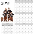 thumbnail image 3 of Family Halloween Pajamas Matching Sets Ghost Pumpkin Print Long Sleeve Tops and Orange Jack-O-Lantern Pants 2 Piece Holiday Sleepwear Set, 3 of 4