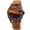 Beige, variant on Men's Quartz Green Marble Leather Strap Watch