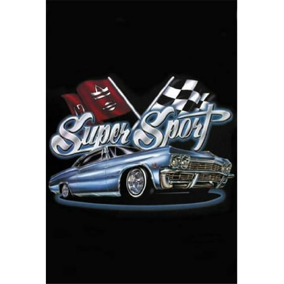 Hot Stuff 1094-08x10-LO 8 x 10 in. Super Sport Lowrider Poster Print