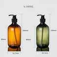 thumbnail image 6 of Clear Foam Dispenser Multi-purpose Liquid Shampoos Conditioner Body Wash Container Bottle, 6 of 7