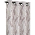 thumbnail image 3 of Safdie & Co. Wrinkle Free Curtain Jacquard 84"L in Plum, 3 of 3