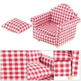 thumbnail image 1 of Parte De Sofá Individual Para Casa De Muñecas 1:12, Mini Sofá Individual Portátil, Sillón Con Almohada Para Muñecas, Accesorios Para Casa De Muñecas DIY, 1 of 7