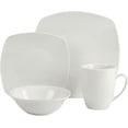 thumbnail image 2 of Juego de vajilla Simply Square de 16 piezas, porcelana, color blanco, 2 of 7