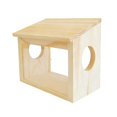 thumbnail image 4 of Casa para hámster, área de juego de exploración, caja de excavación única y divertida para hámsteres, casa de madera para ratas, ratones y lemmings., 4 of 9