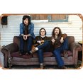 thumbnail image 1 of Placa Metal Vintage Crosby Stills Nash Group Pintura Hierro Rectangular 30x20cm, 1 of 9