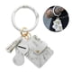 thumbnail image 1 of Desmontable Pu Cuero Llavero Tarjetero Círculo Pulsera Pulsera Llavero Para Novia Madre Amiga Vogacara AP006160-02, 1 of 6