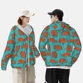 thumbnail image 3 of KLL Fun Octopus Print Men's Women’s UPF 50+ Sun Protection Outdoor Hoodie Jacket Long Sleeve Fishing Hiking Performance Shirt-Large, 3 of 6