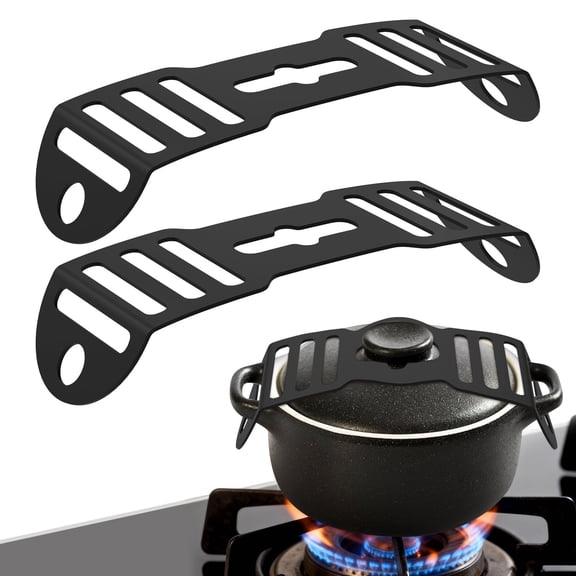 2PCS Silicone Lid Lock Strap Pot Lid Strap for Slow Cooker (6/7/8 Quart) Universal Silicone Latch Strap Heat Resistant No Spill Design Transport Accessories