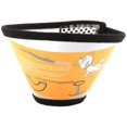 thumbnail image 3 of Elizabethan Dog Cat Pet Wound Healing Cone E- Collar White with Black, 3 of 5
