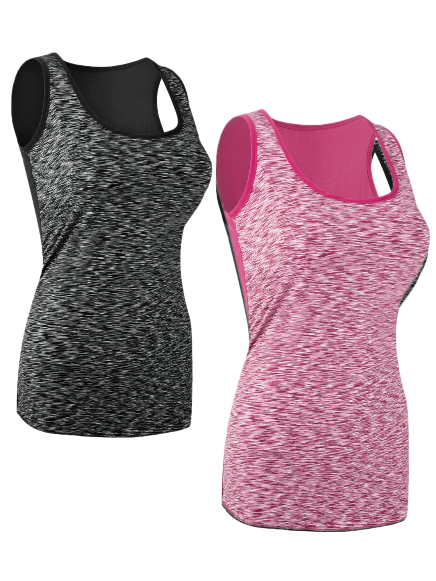 Gym Sleeveless Yoga Shirts Mesh Breathable Sport Tops Womens Workout Tank Tops