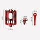 thumbnail image 4 of Piezas de cortadora de cabello Colcomx Modificadas por Bricolaje 3pcs Set Rojo Cáscara del caso de la cortadora de pelo, 4 of 4