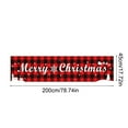 thumbnail image 3 of Hiroekza Christmas Banners Christmas Banners Background Banners Happy Parties Christmas Decorations Atmospheres Decorations Festive Yard Flags, 3 of 7